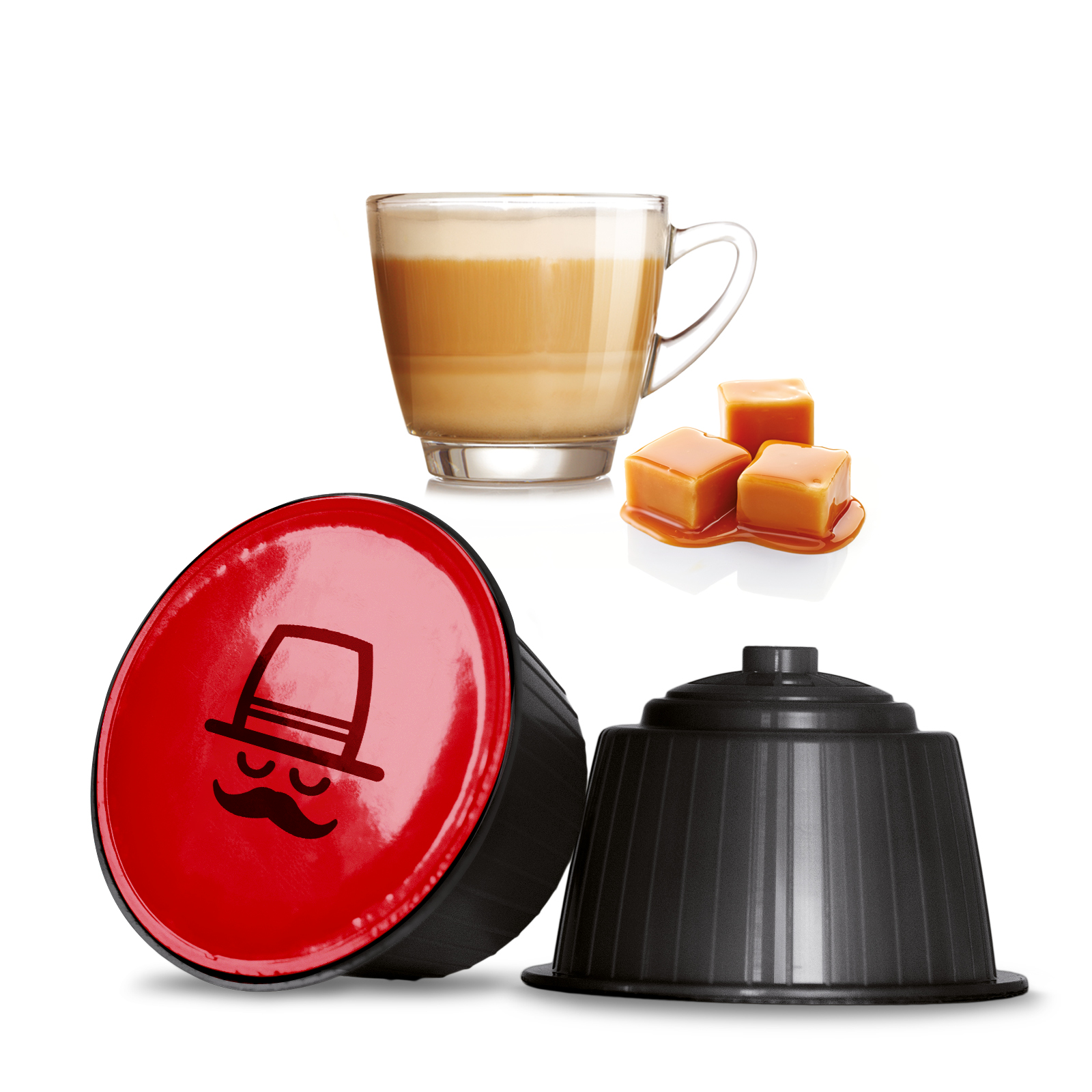 Capsule Café caramel compatible Dolce Gusto