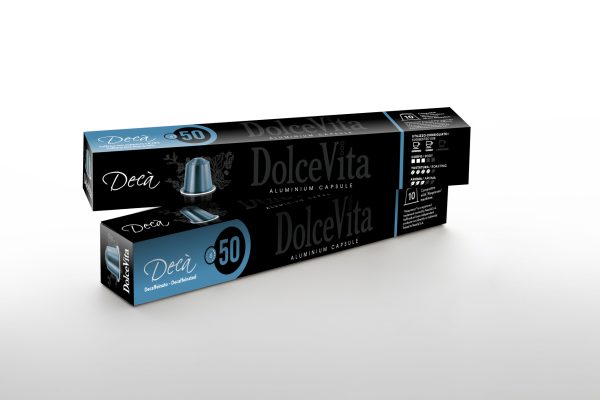 Café DolceVita "Decà" - capsule aluminium compatible Nespresso